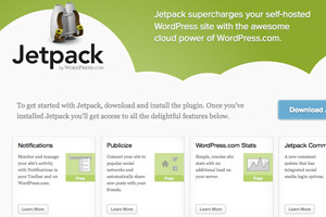 Wordpress plugins en Jetpack